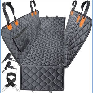 NWT- Dog Car Seat Cover with Straps